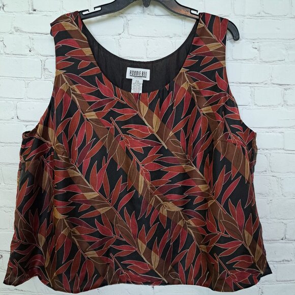 Robbie Vintage Casual Tank Top Size 24W - Picture 1 of 7